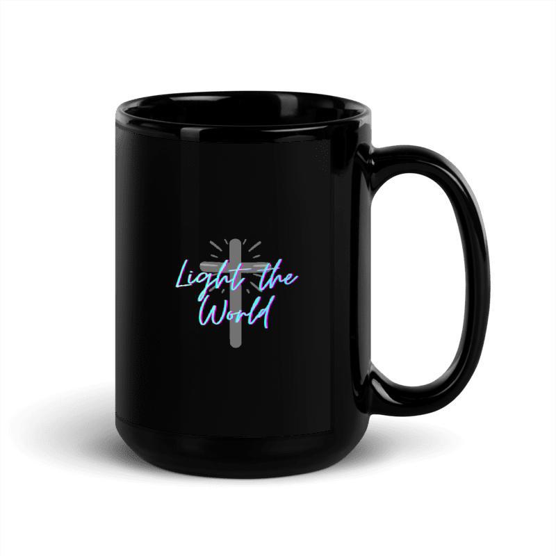 Black Glossy Mug