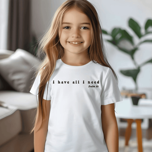 Faith Kids T-Shirt - Psalm 23