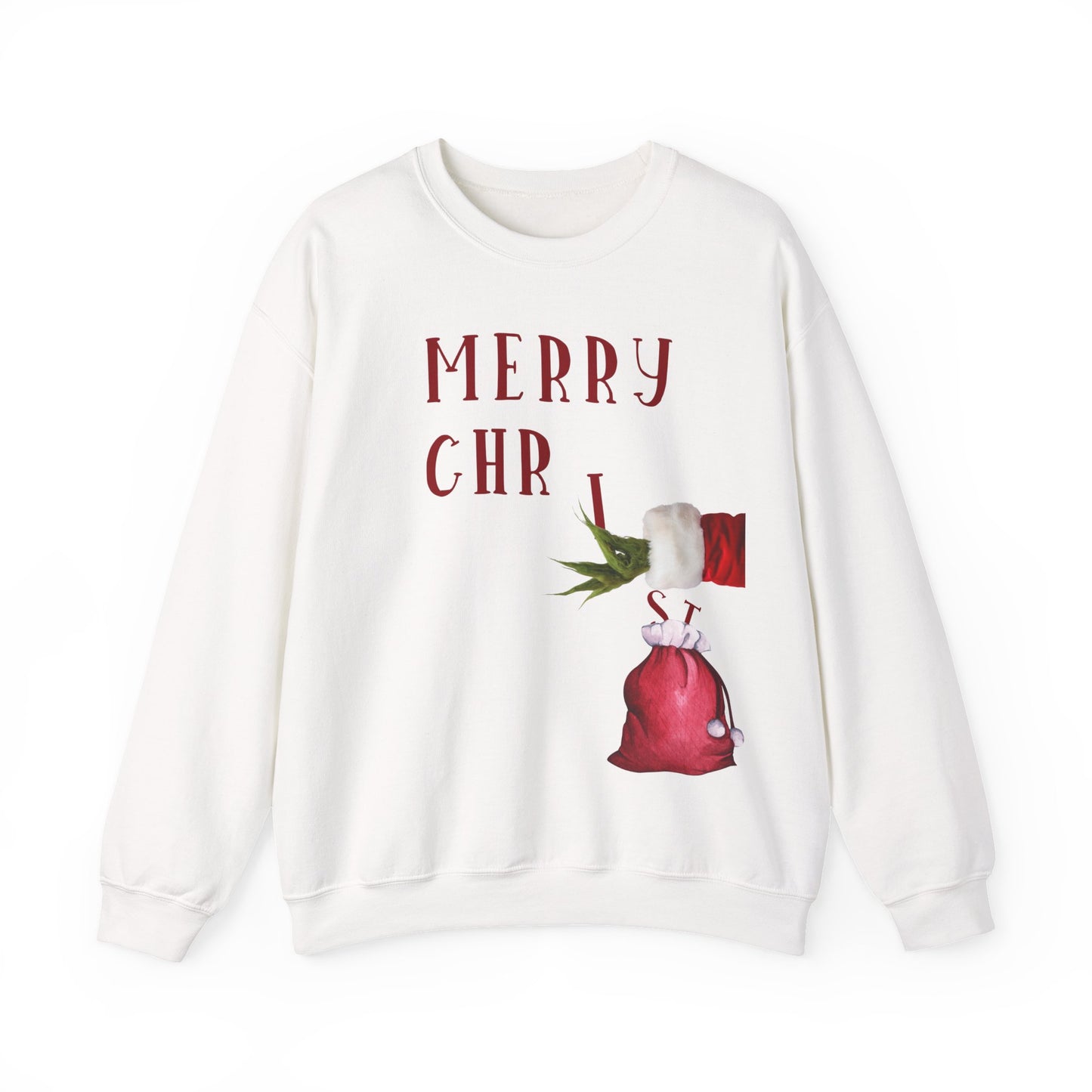 Grinch Stealing Christmas Sweatshirt