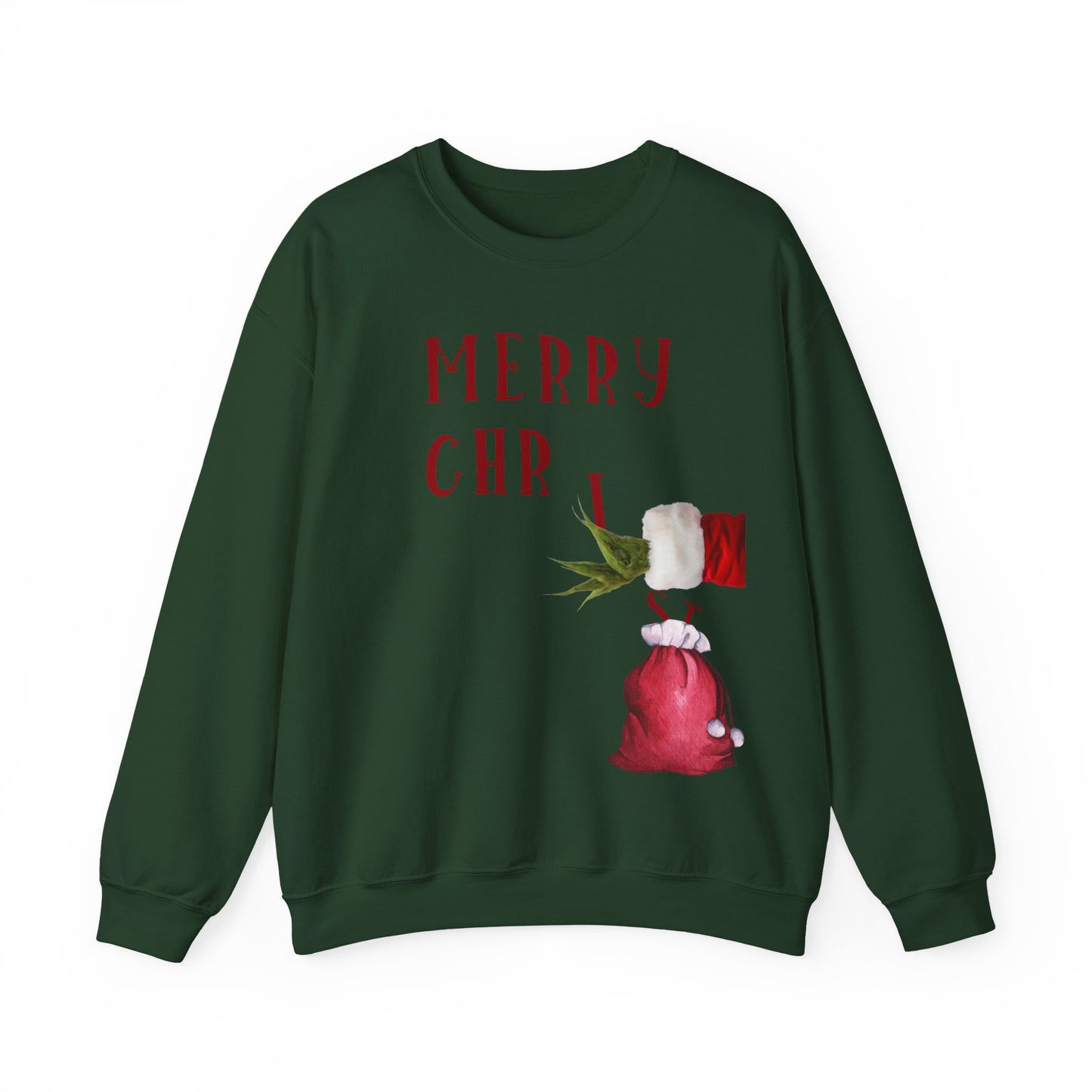 Grinch Stealing Christmas Sweatshirt