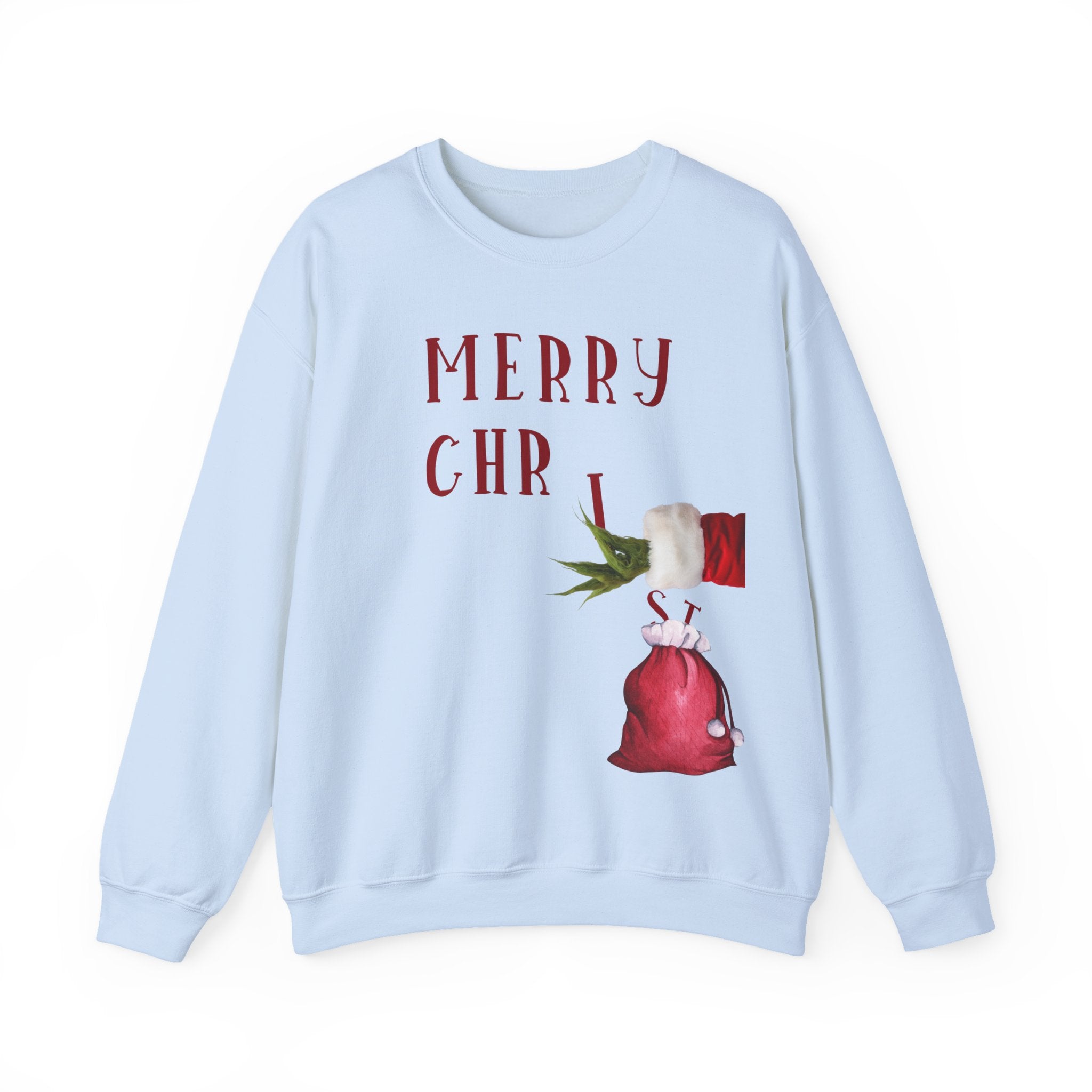 Grinch Stealing Christmas Sweatshirt