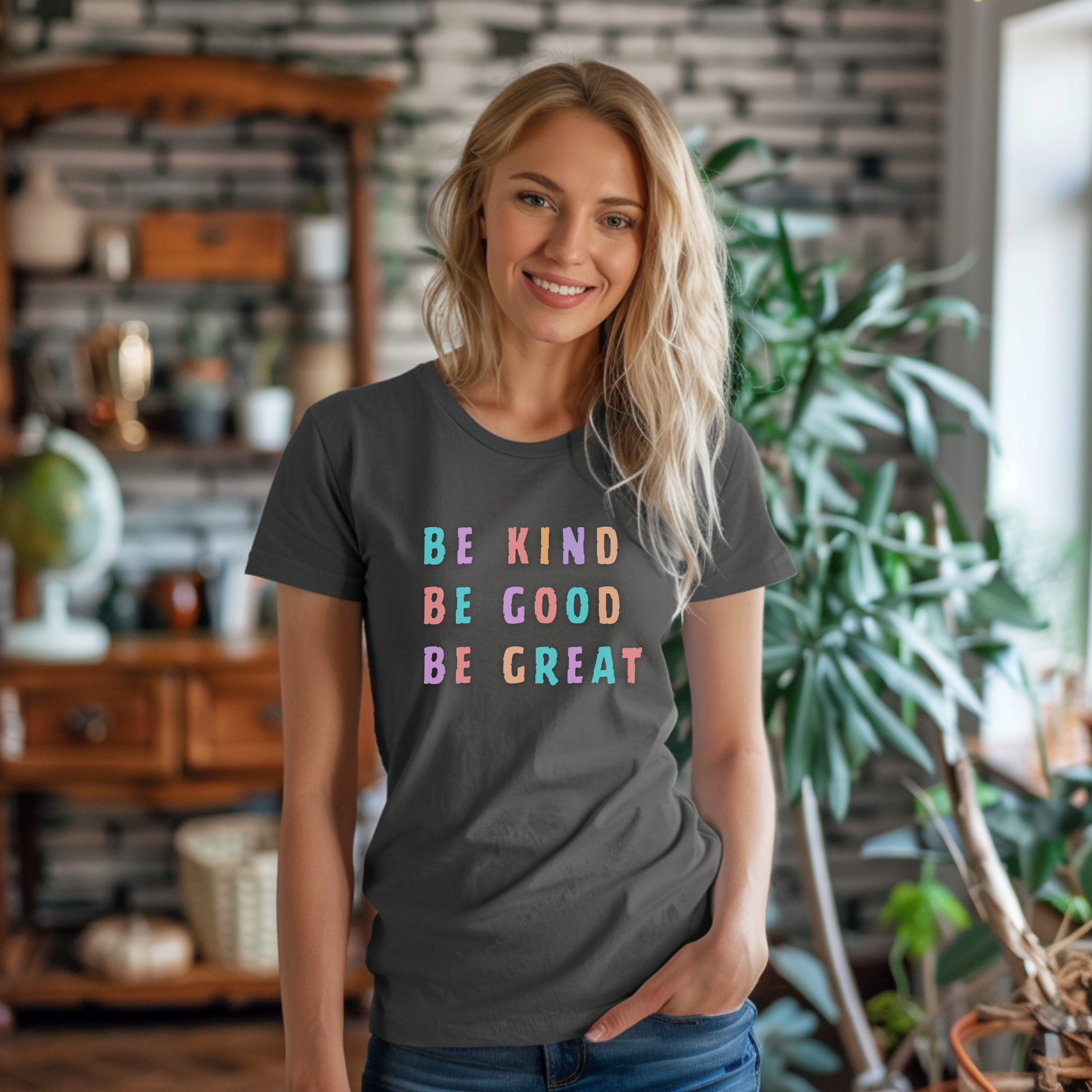 Be Kind, Be Good, Be Great, Kindness T-Shirt