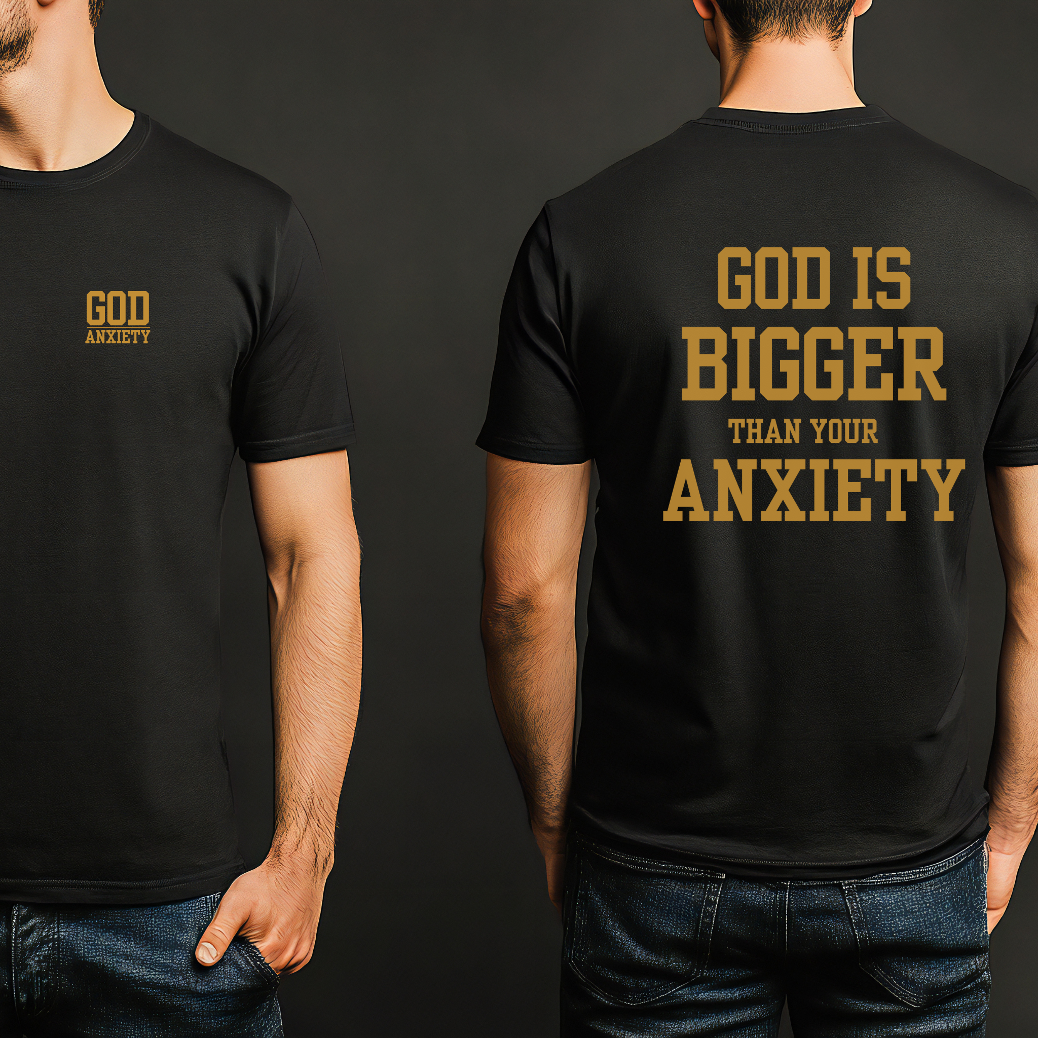 God is Bigger than your Anxiety T-Shirt