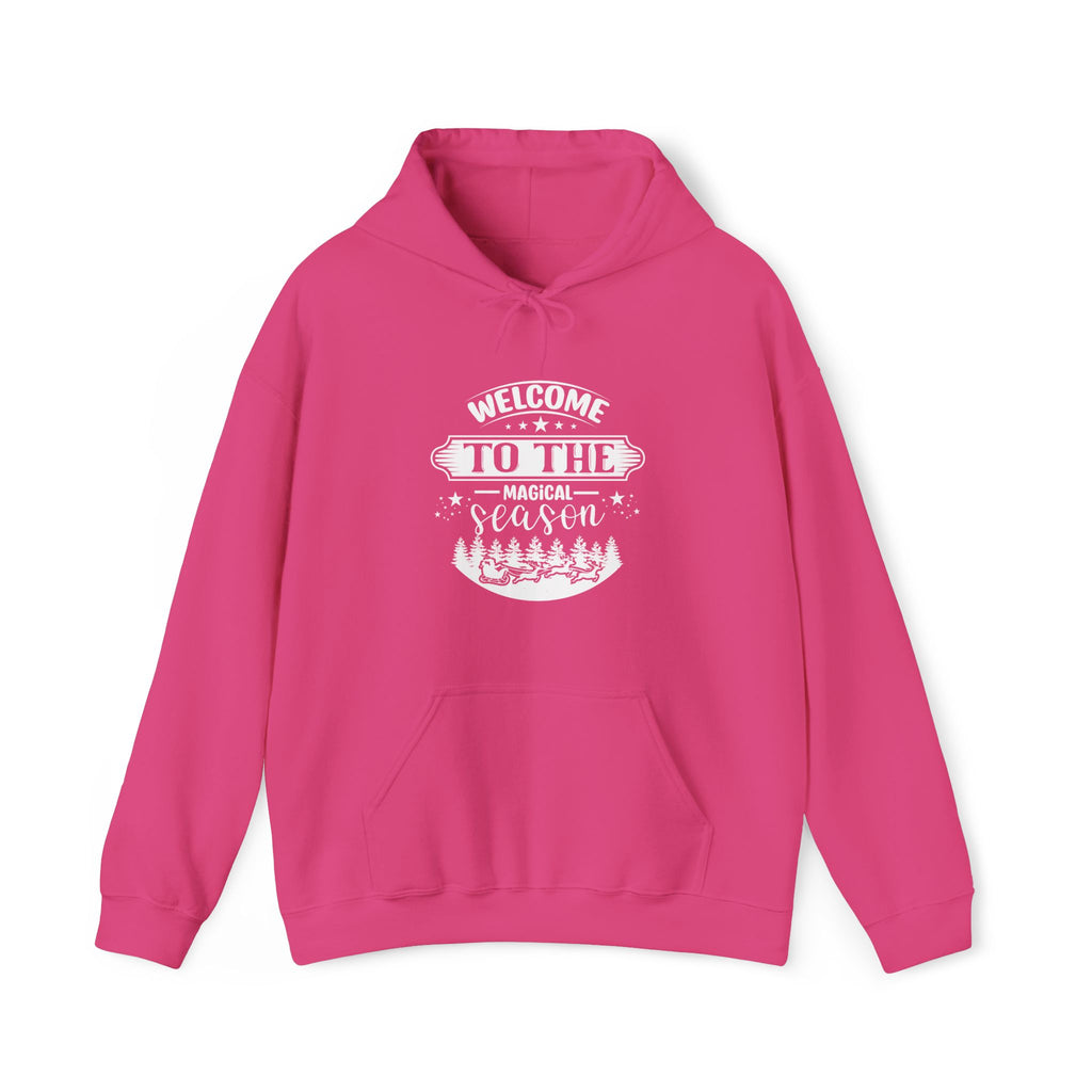Welcome to the Magical Season Hoodie – Christmas Winter Forest Sweatshirt
