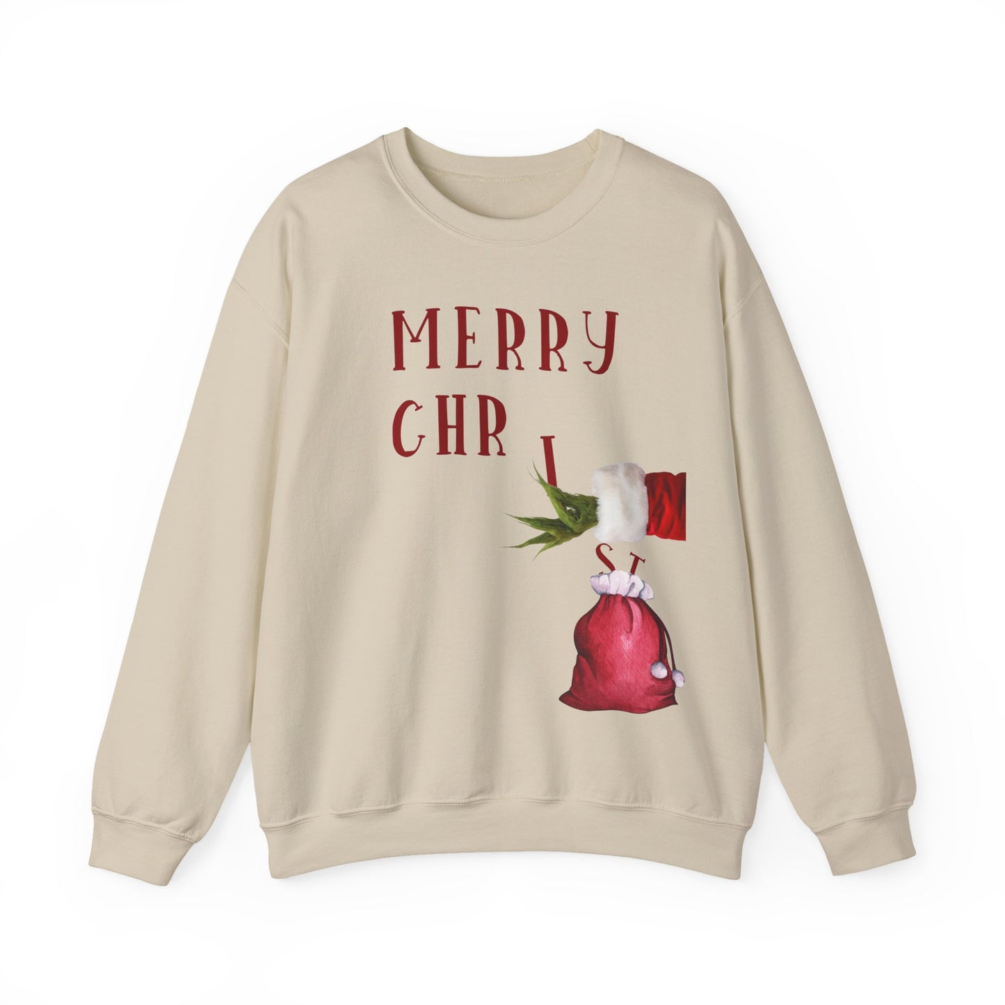 Grinch Stealing Christmas Sweatshirt