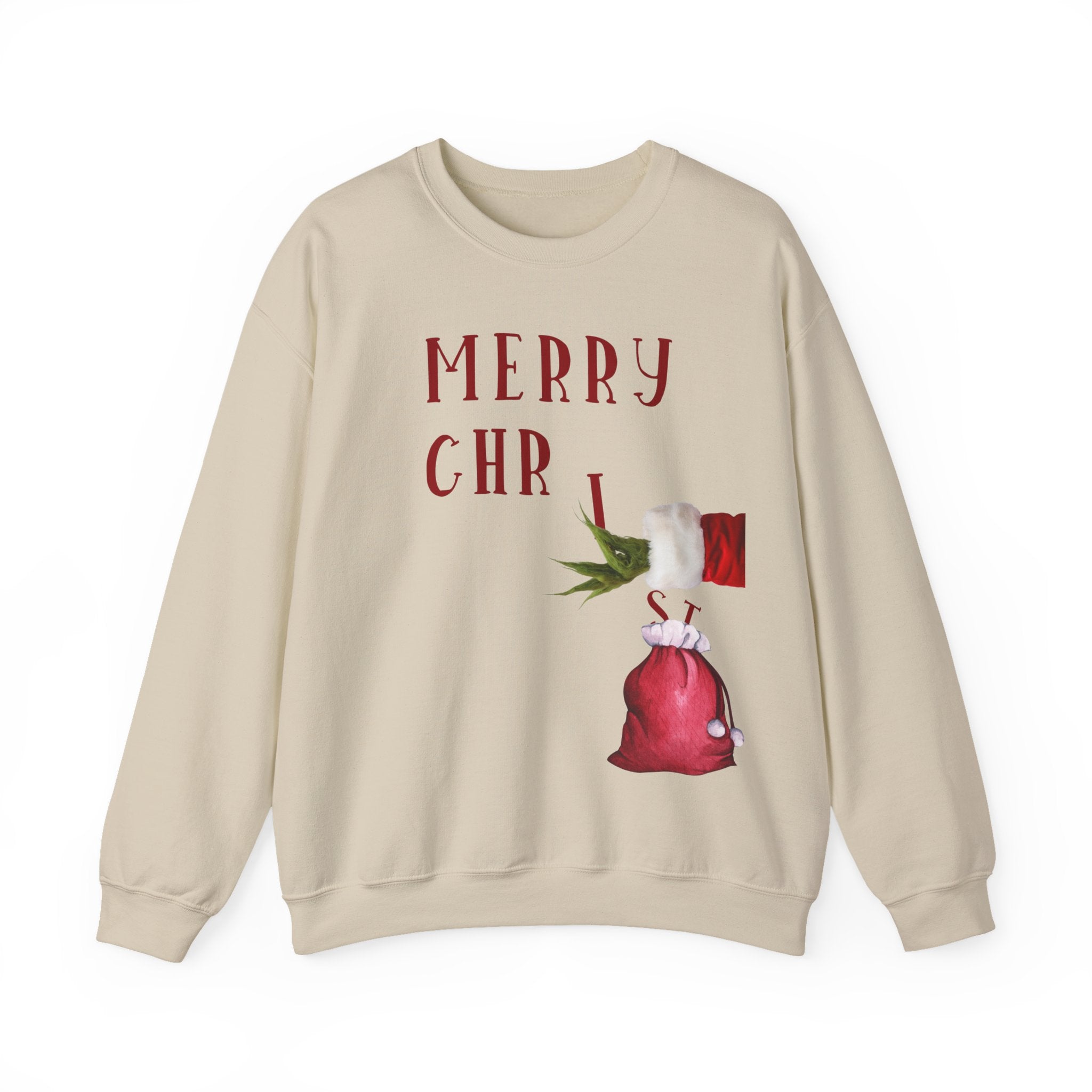 Grinch Stealing Christmas Sweatshirt