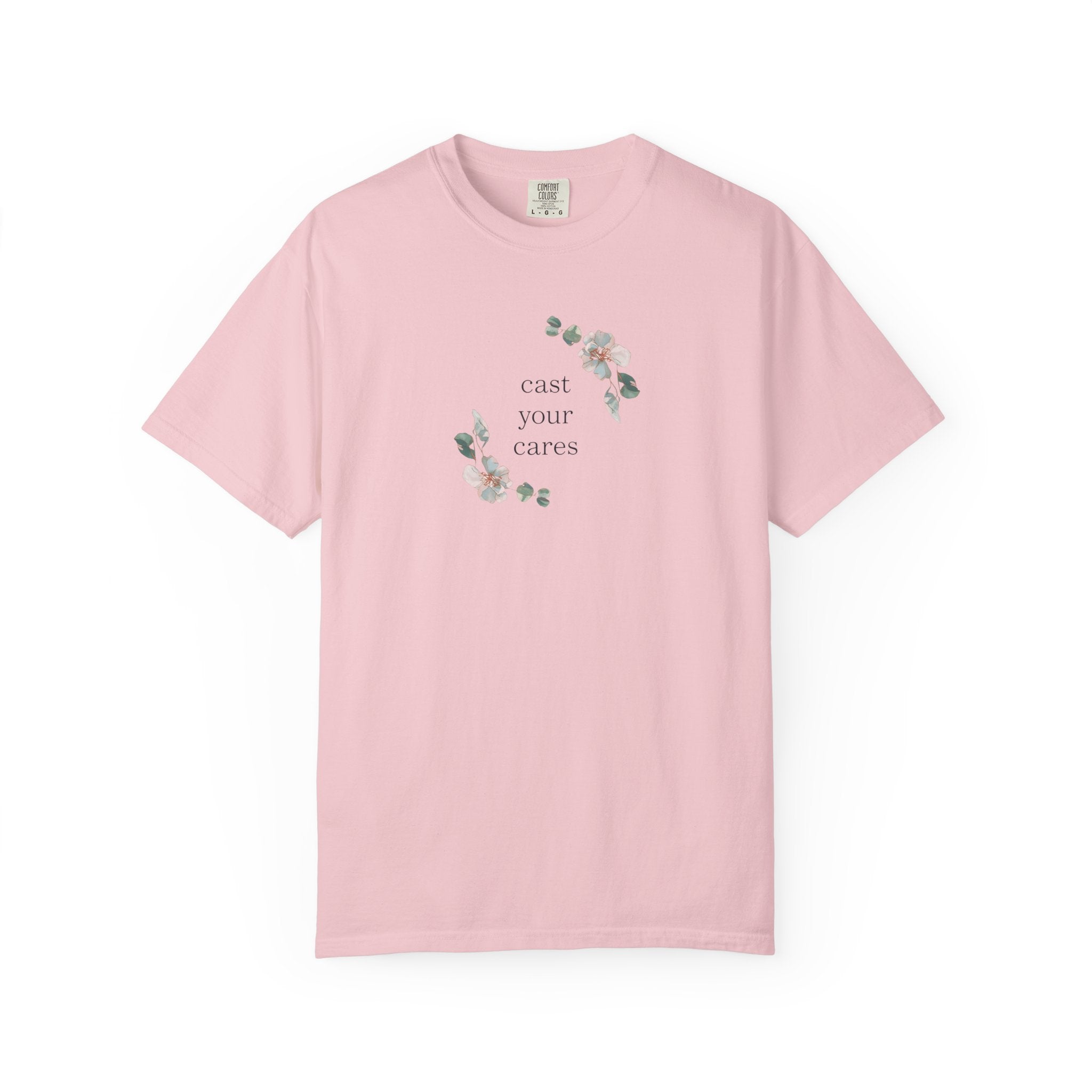 Cast Your Cares Floral T-Shirt