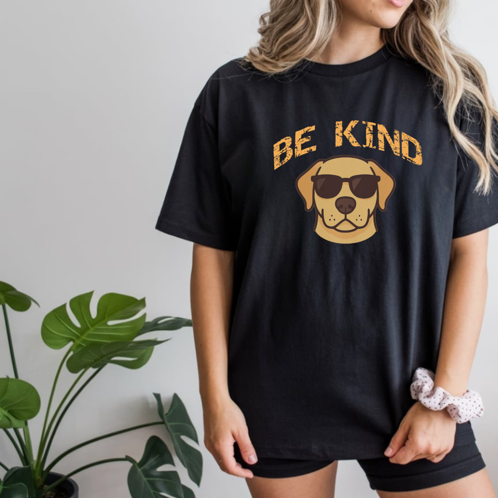 Be Kind, Cool Dog T-shirt