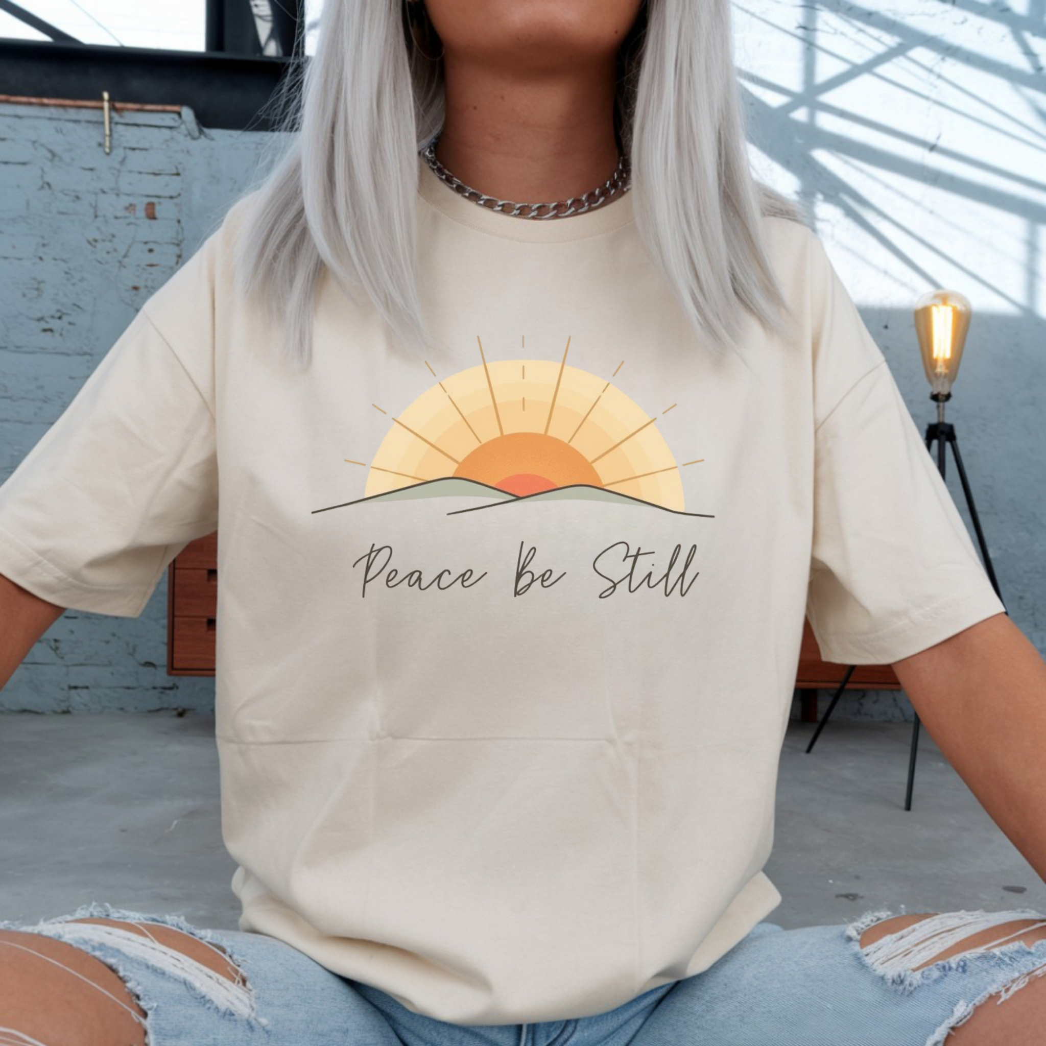 Peace be Still T-Shirt, Retro Shirt