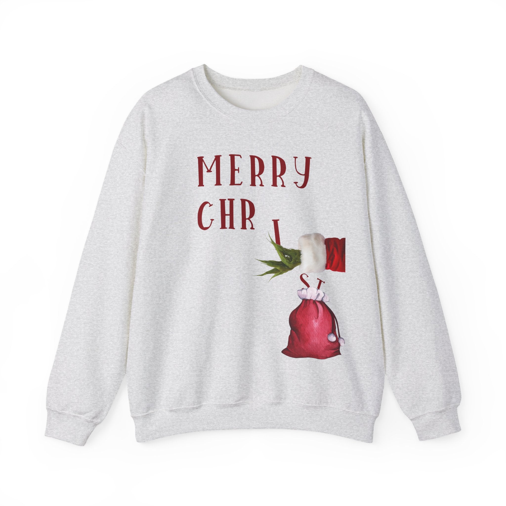 Grinch Stealing Christmas Sweatshirt